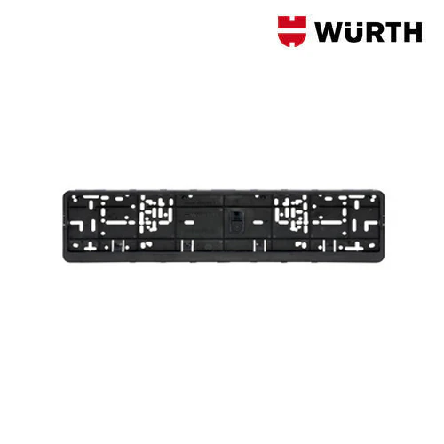 Wurth Car Number Plate Holder - Premium Quality and Universal Fit